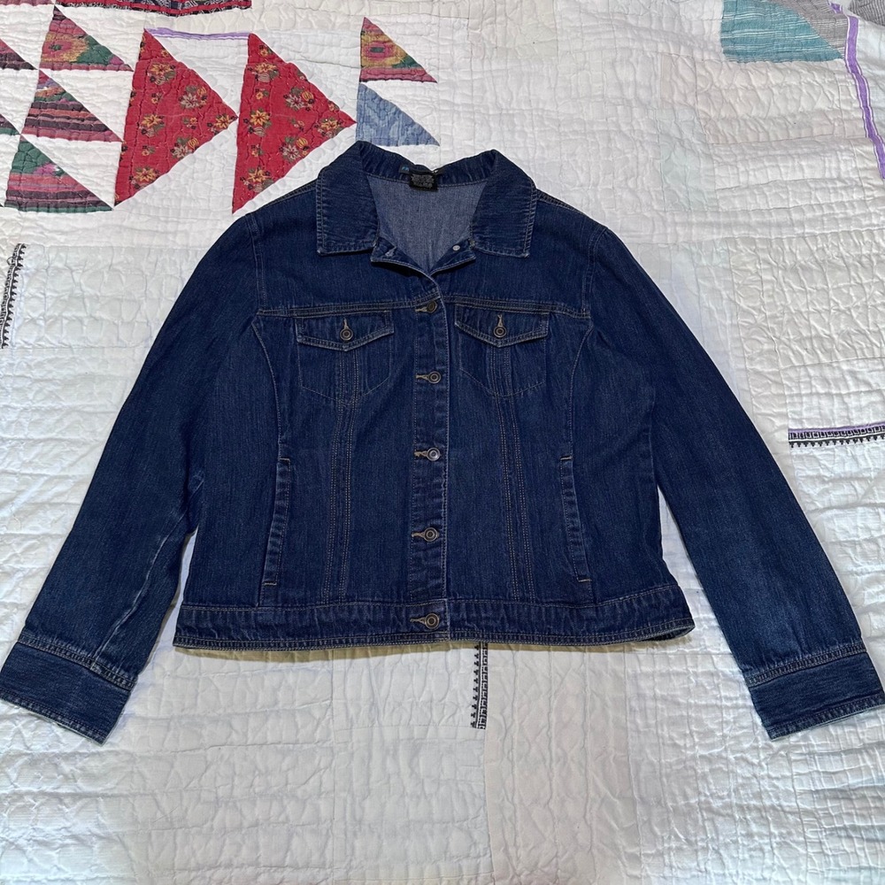 French Cuff Denim Jacket